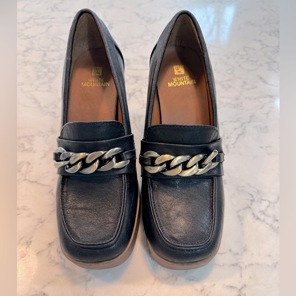 Women’s Heeled Loafers - Picture 1 of 6